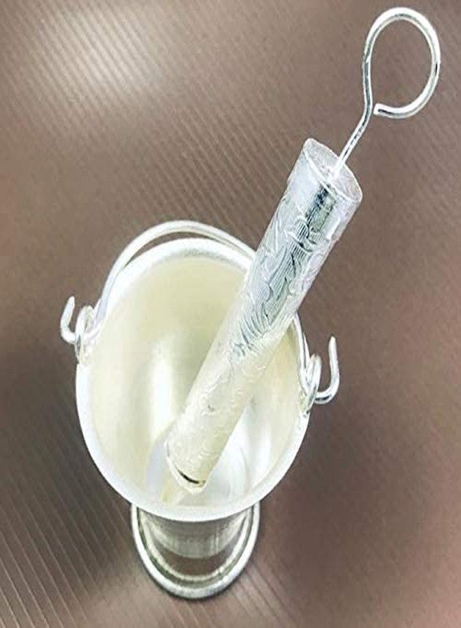 Evisha دلو مسدس الماء Evisha الفضي أو الذهبي Pichkari Laddu Gopal Pichkari | كريشنا كانها هولي بالتي هولي مهرجان بنين بنات - Image 3